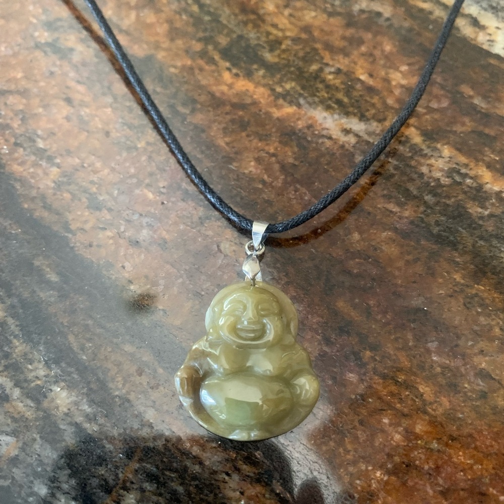 Green Buddha Adjustable Necklaces